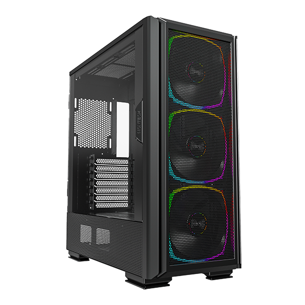  Thùng máy Montech Sky Two GX - Black | Kèm sẵn 3 fan 14cm 