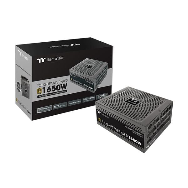  Nguồn máy tính Thermaltake Toughpower GF3 1650W Gold | Full-Module (Fan 14cm, ATX3.0 PCIE5.0) 