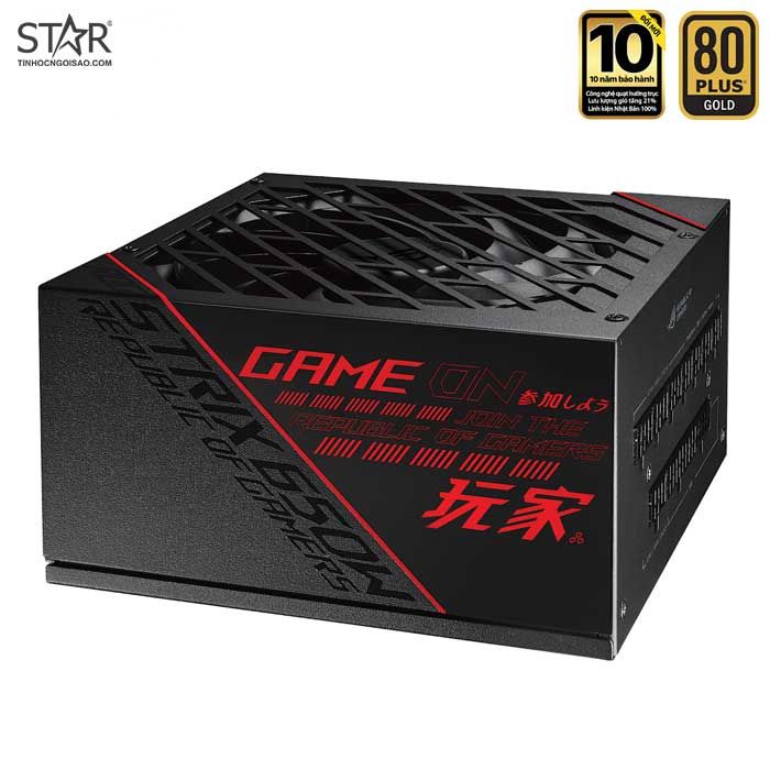 Nguồn Asus ROG Strix 650W 80 Plus Gold Modular (ROG-STRIX-650G)