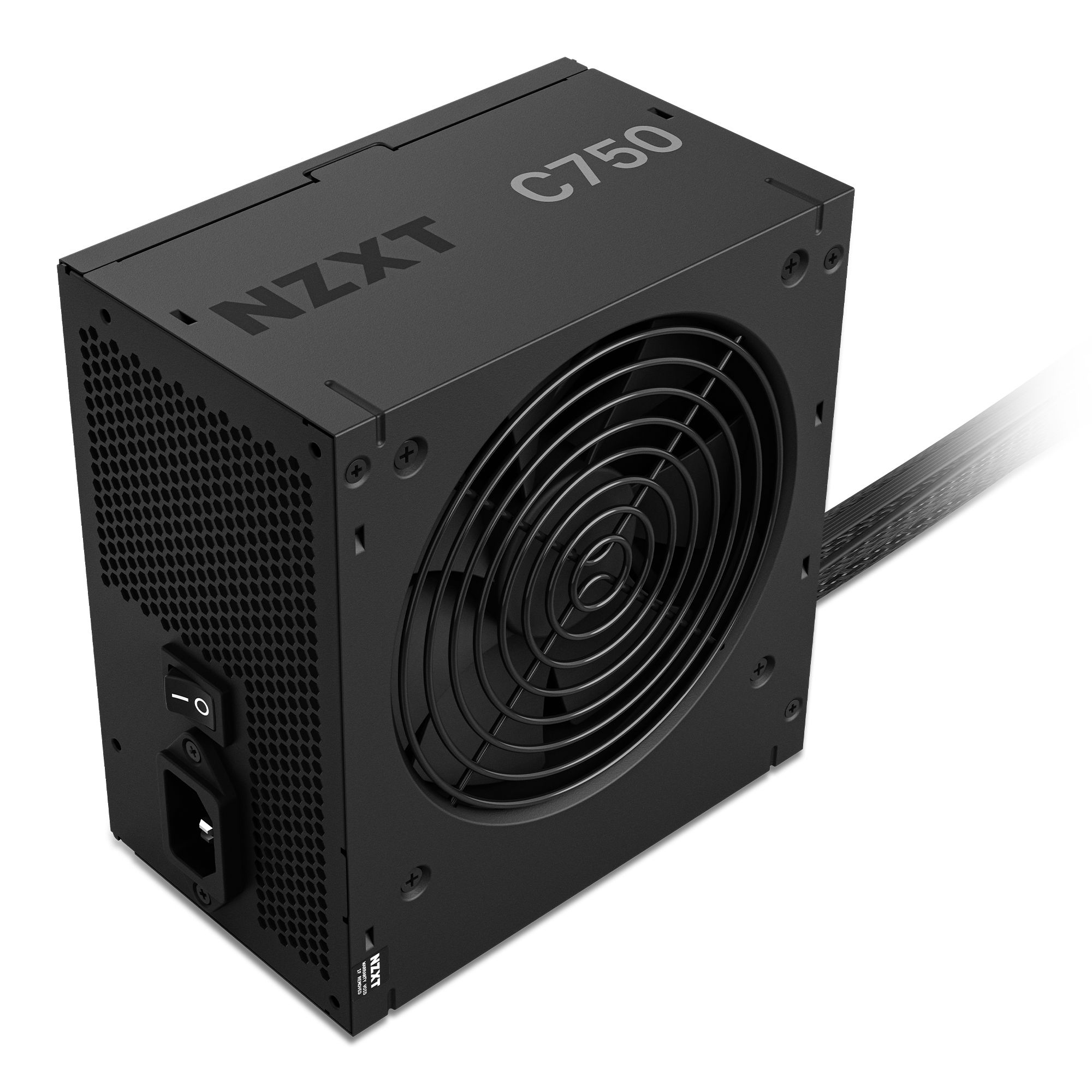 Nguồn NZXT C750 Bronze | 750W, Non Modular, 80 Plus Bronze (PA-7B2BB-EU)