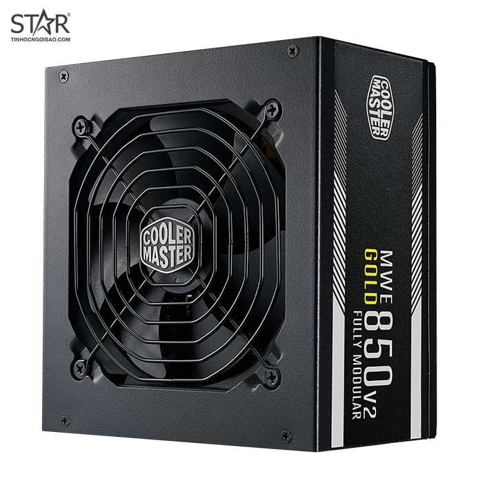 Nguồn Cooler Master 850W MWE 750 V2 80 Plus Gold Full Modular (MPE-8501-AFAAG-EU)