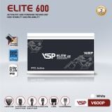  Nguồn máy tính VSP Elite Active PFC V600P - Trắng | 600W, ATX 