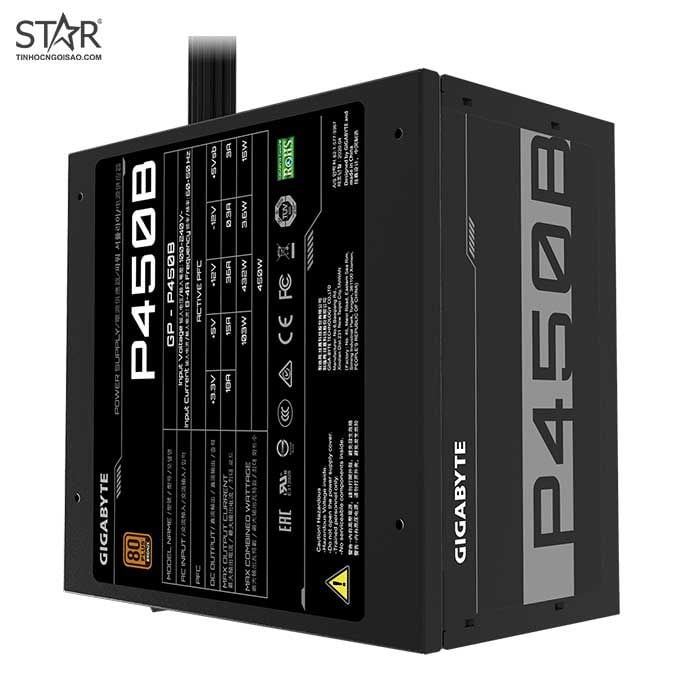 Nguồn Gigabyte GP-P450B 450W 80 Plus Bronze