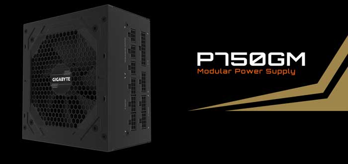 Nguồn Gigabyte GP-P750GM 750W 80 Plus Gold Full Modular