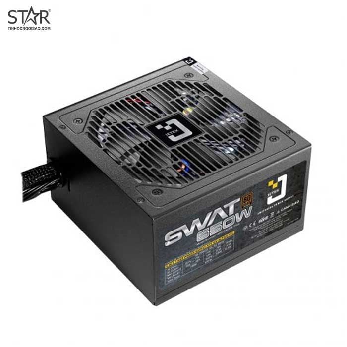 Nguồn Jetek SWAT 650W 80 Plus Bronze + Dây Nguồn