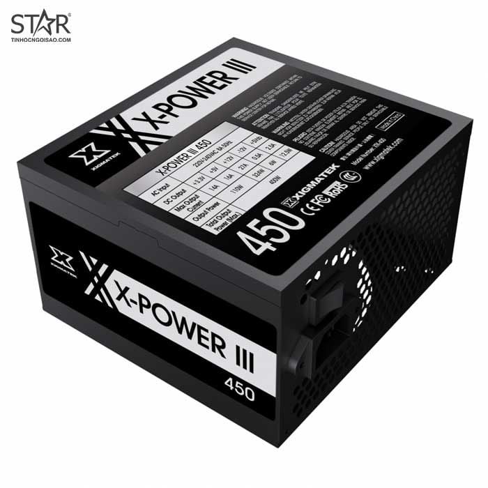 Nguồn Xigmatek 400W X-POWER III X-450 (EN45969)