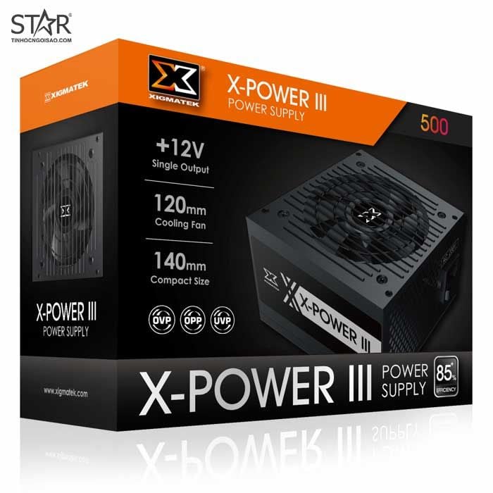 Nguồn Xigmatek 450W X-POWER III X-500 (EN45976)