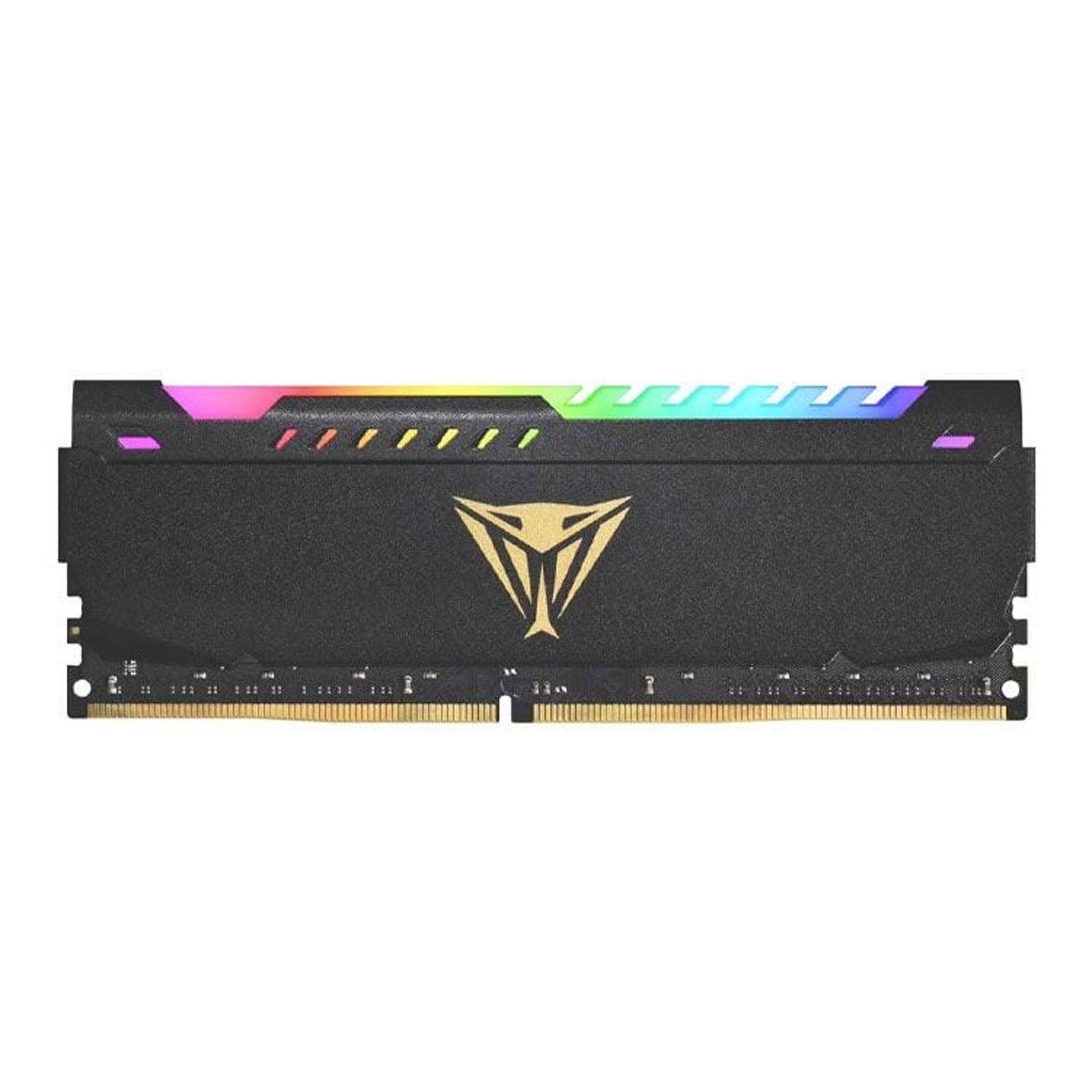 Ram Patriot Viper Steel RGB DDR4 RAM 16GB | 3200MHz, CL18, 1x16GB (PVSR432G320C8K)