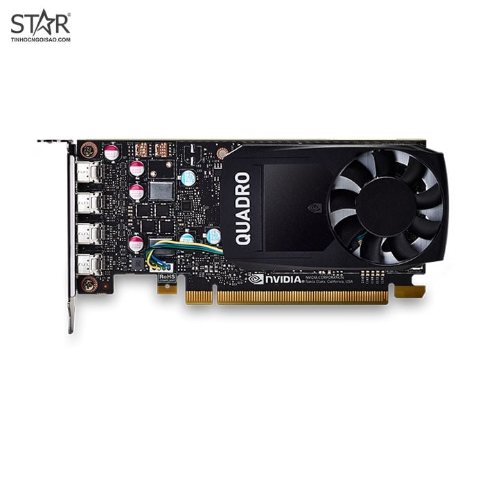 VGA NVIDIA QUADRO P620 2GB GDDR5 (QUADRO P620)