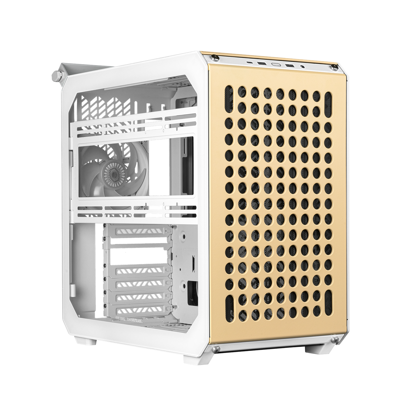 Thùng máy Case Cooler Master Qube 500 Flatpack Macaron Edition | Mid Tower, E-ATX