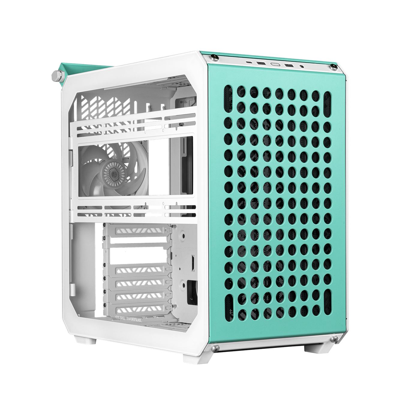 Thùng máy Case Cooler Master Qube 500 Flatpack Macaron Edition | Mid Tower, E-ATX