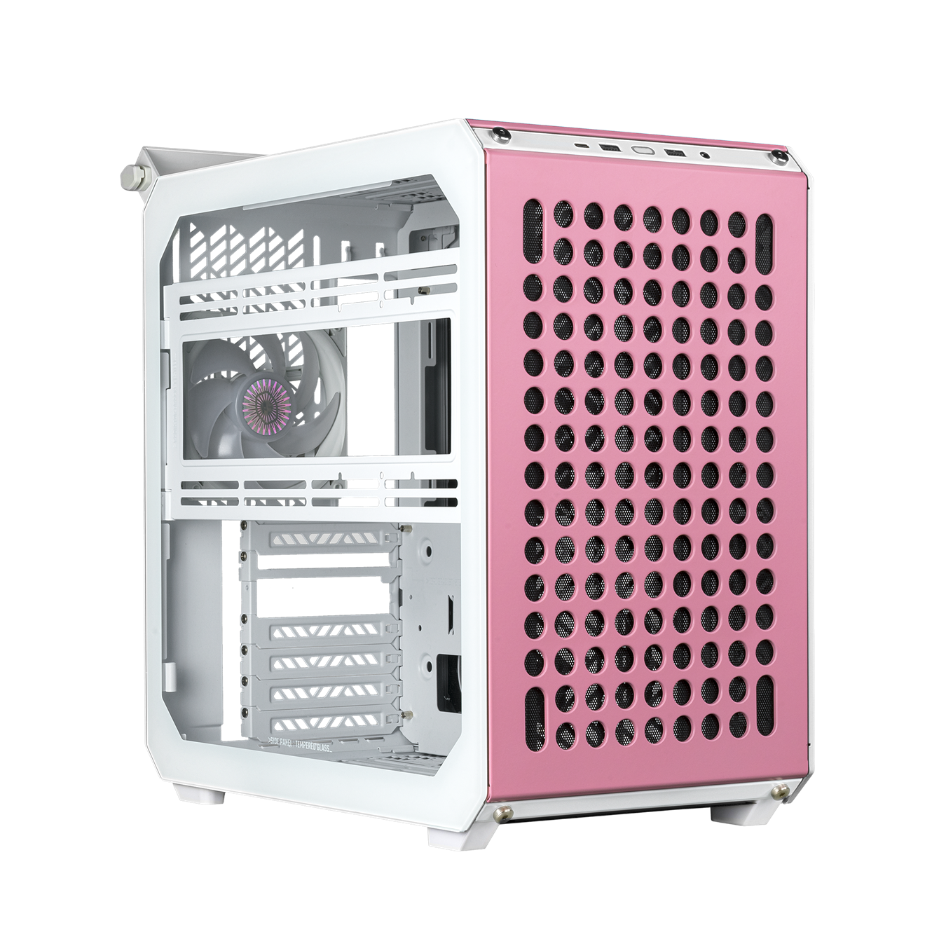 Thùng máy Case Cooler Master Qube 500 Flatpack Macaron Edition | Mid Tower, E-ATX