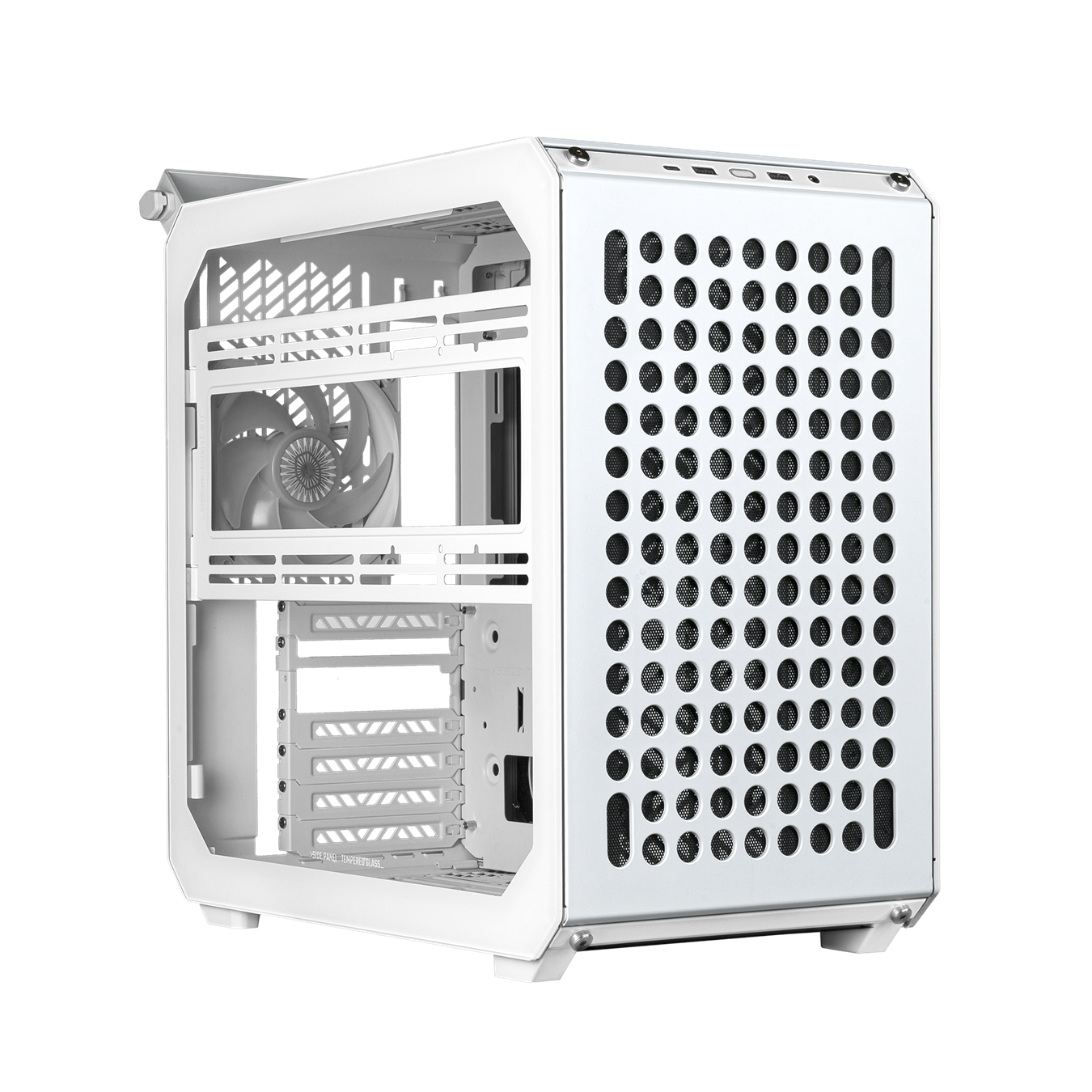 Thùng máy Case Cooler Master Qube 500 Flatpack White Edition | Mid Tower, E-ATX