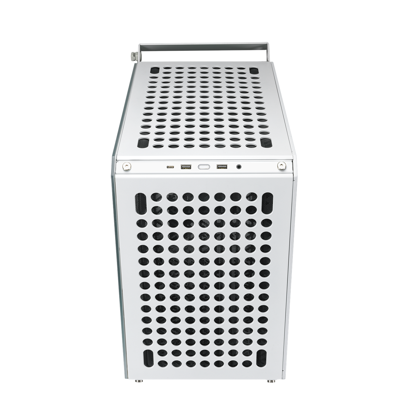 Thùng máy Case Cooler Master Qube 500 Flatpack White Edition | Mid Tower, E-ATX