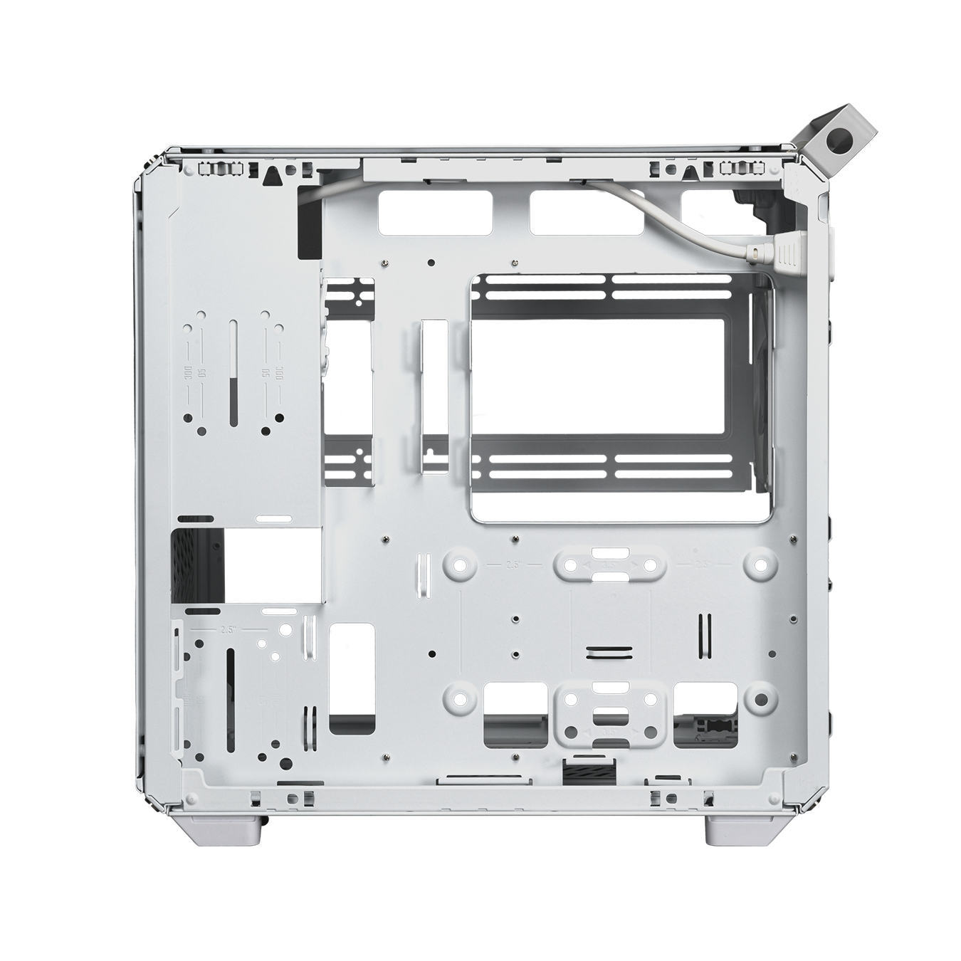 Thùng máy Case Cooler Master Qube 500 Flatpack White Edition | Mid Tower, E-ATX