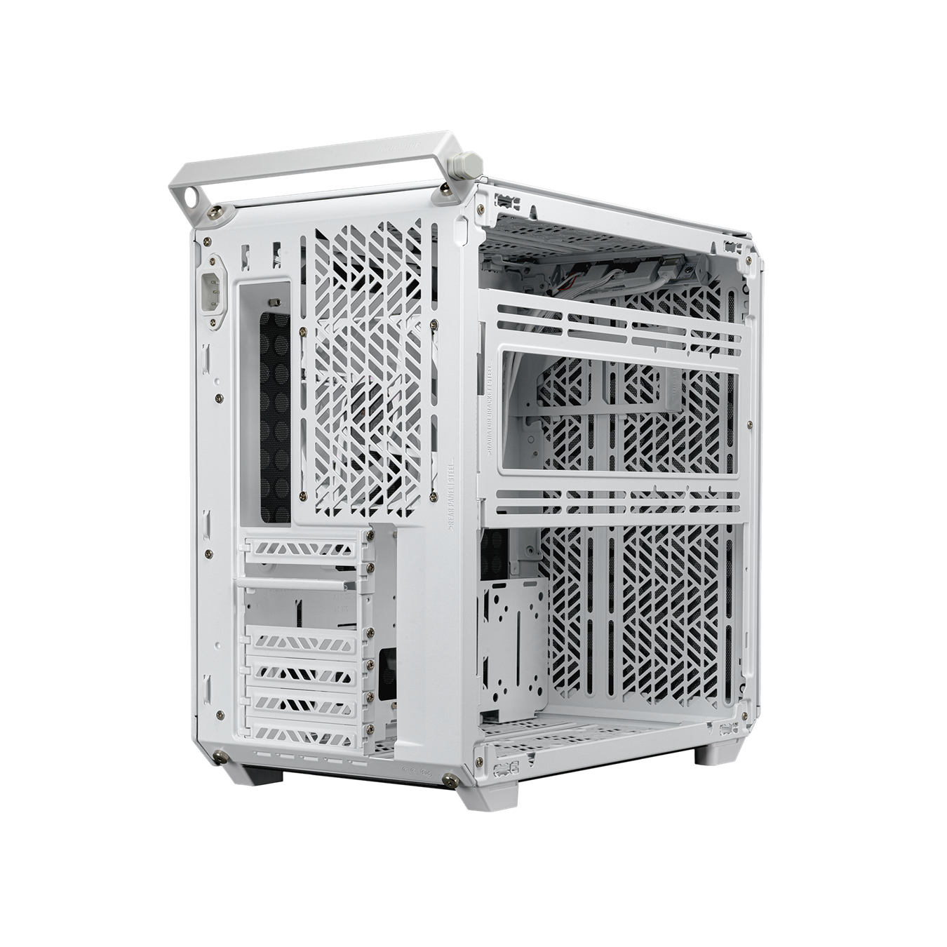 Thùng máy Case Cooler Master Qube 500 Flatpack White Edition | Mid Tower, E-ATX