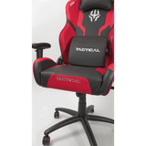  Ghế gaming CENTAUR Tactical | Đen đỏ, 150kg, Chân xoay, Da PU 