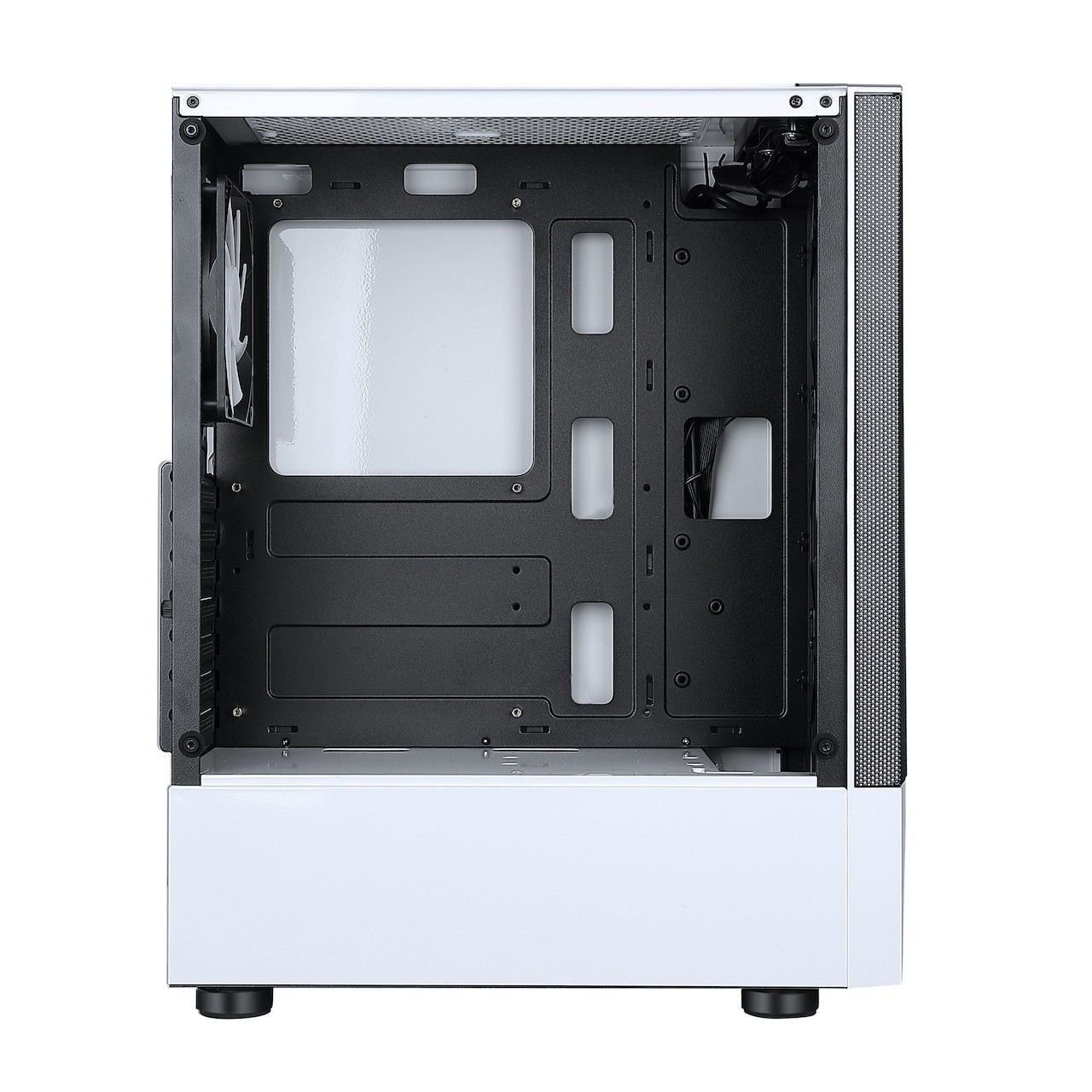 Thùng máy Case Jetek Squid Game - R3 White | Trắng, Kèm 3 Fan RGB