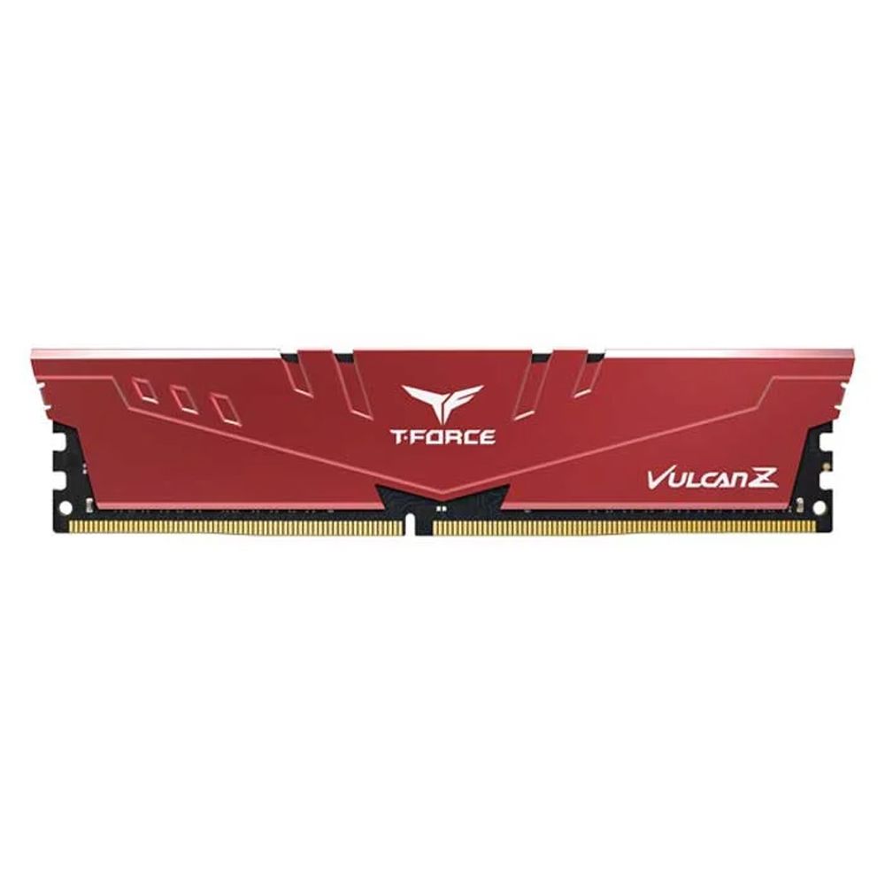 Ram PC TeamGroup T-Force Vulcan Z 8GB DDR4 3600Mhz Red (1x 8GB) (TLZRD48G3600HC18J01)