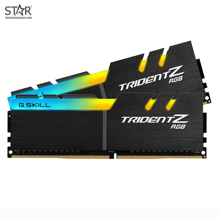 Ram DDR4 Gskill 16G/3600 Trident Z RGB (F4-3600C18D-16GTZR) (2x 8GB)