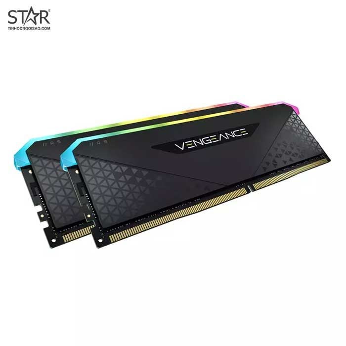 Ram PC Corsair Vengeance RGB RS 16GB DDR4 3200Mhz (CMG16X4M2E3200C16) (2x8GB)