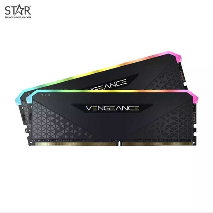 Ram PC Corsair Vengeance RGB RS 16GB DDR4 3200Mhz (CMG16X4M2E3200C16) (2x8GB)