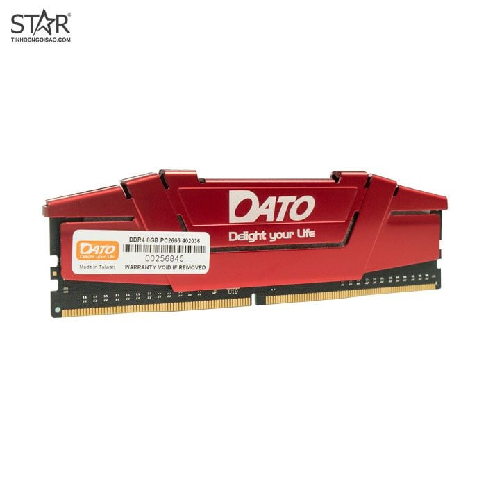 Ram DDR4 Dato 8G/2666 Tản Nhiệt