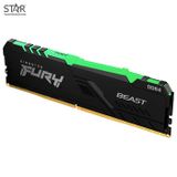  Ram PC Kingston HyperX Fury Beast RGB 16GB DDR4 3200Mhz (1x 16GB) (KF432C16BB1A/16) 