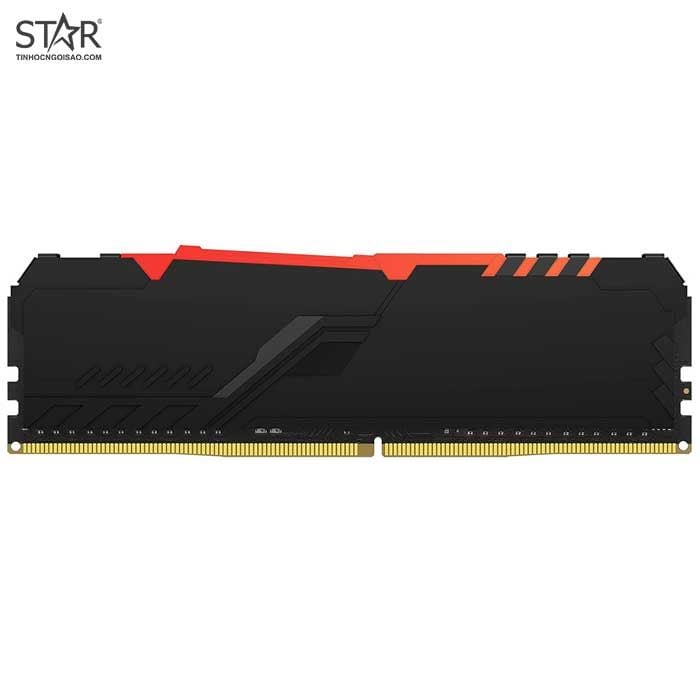 Ram PC Kingston HyperX Fury Beast RGB 16GB DDR4 3200Mhz (1x 16GB) (KF432C16BB1A/16)