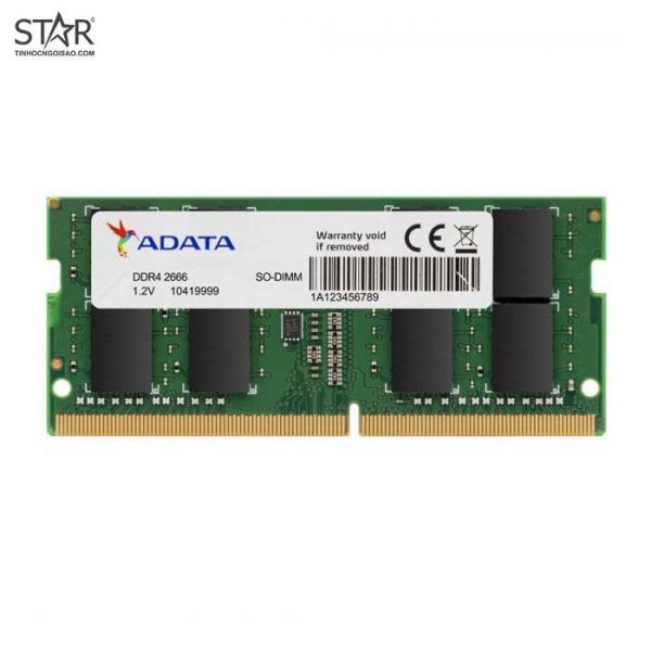 Ram Laptop Adata Premier 4GB DDR4 2666MHz (AD4S26664G19-SGN)