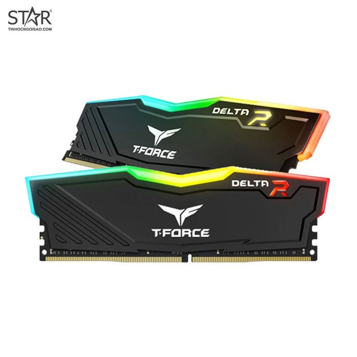 Ram DDR4 Team 16G/3000 T-FORCE Delta RGB (2x 8GB) (Đen)