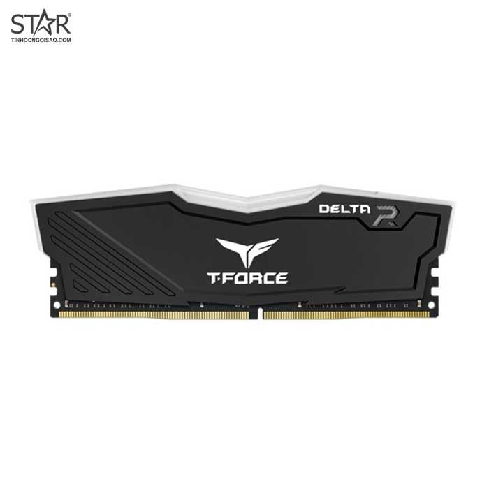 Ram DDR4 TeamGroup 16GB 3200Mhz T-Force Delta RGB (1x 16GB) (TF3D416G3200HC16C01) (Đen)