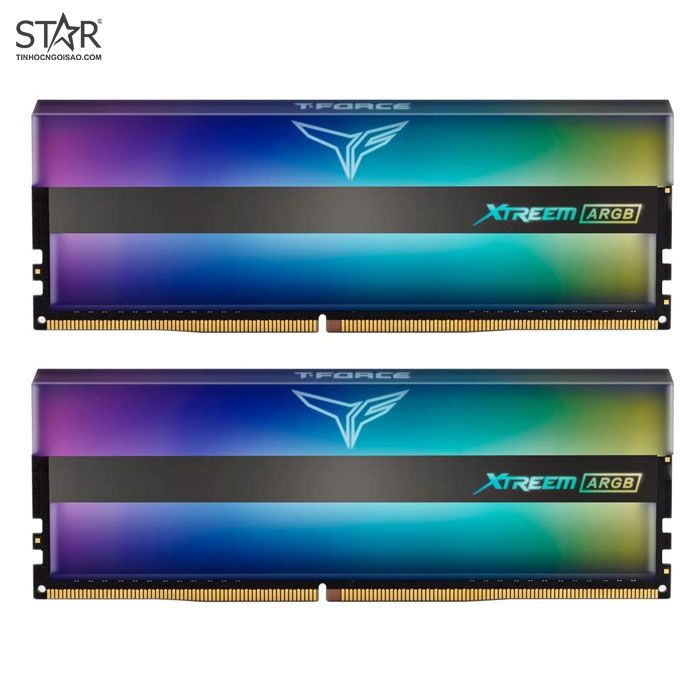 Ram DDR4 Team 16G/3200 T-Force XTREEM ARGB Gaming (TF10D48G3200HC16CBK) (2x 8GB)