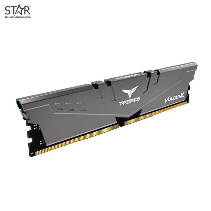 Ram DDR4 TeamGroup 8G/3200 T-Force Vulcan Z Gaming (1x 8GB) (TLZGD48G3200HC16FBK) (Xám)