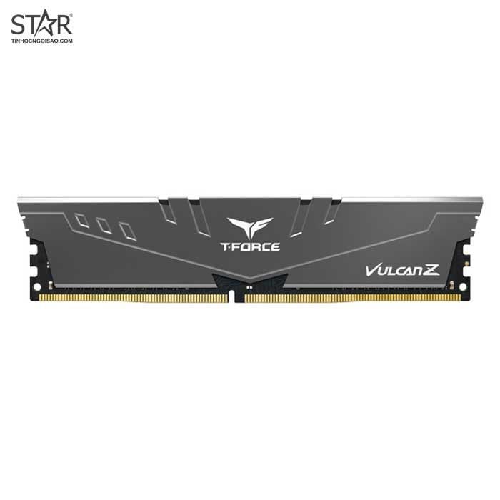 Ram DDR4 TeamGroup 8G/3200 T-Force Vulcan Z Gaming (1x 8GB) (TLZGD48G3200HC16FBK) (Xám)