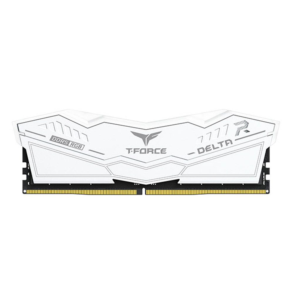 Ram DDR5 32GB/5600MHz TeamGroup T-Force Delta White RGB Special Editio ...