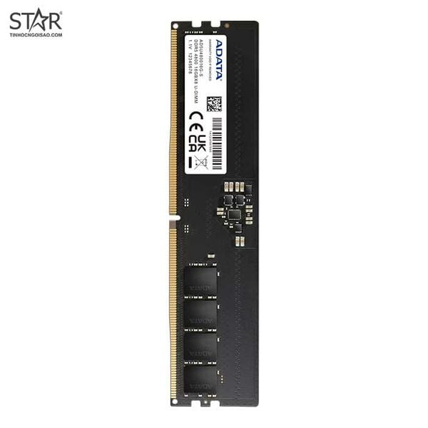  Ram DDR5 Adata 16G/4800 U-DIMM (1x 16GB) (AD5U480016G-S) 