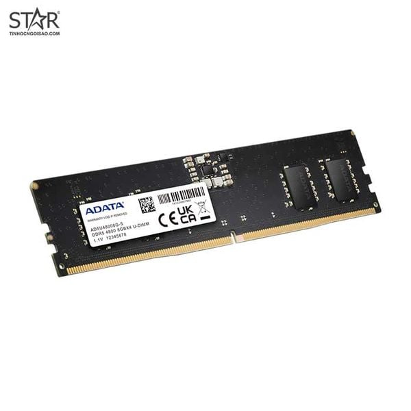  Ram DDR5 Adata 16G/4800 U-DIMM (1x 16GB) (AD5U480016G-S) 