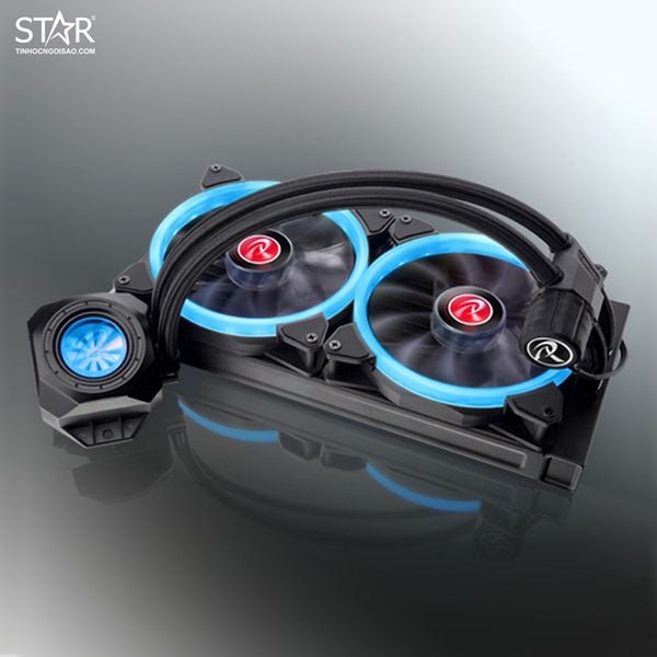  Tản nhiệt nước Raijintek Orcus 280 RBW | RGB, Đen 