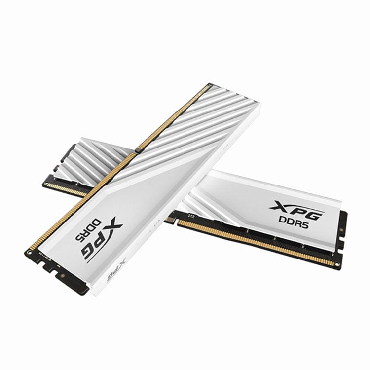 Ram Adata Lancer Blade White 32GB | 2 x 16GB, DDR5, 5600MHz (AX5U5600C4616G-DTLABWH)