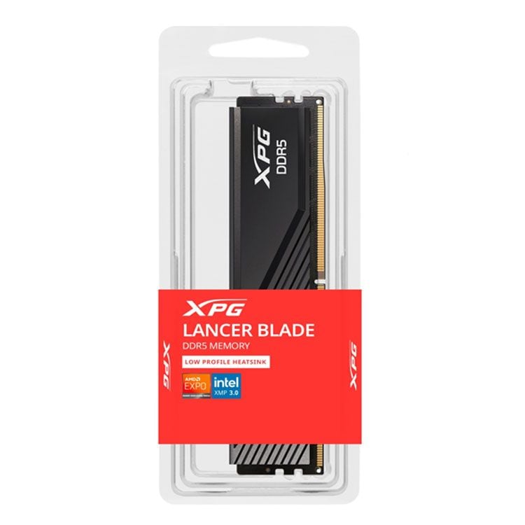 Ram Adata Lancer Blade Black 16GB | 1 x 16GB, DDR5, 5600MHz (AX5U5600C4616G-SLABBK)