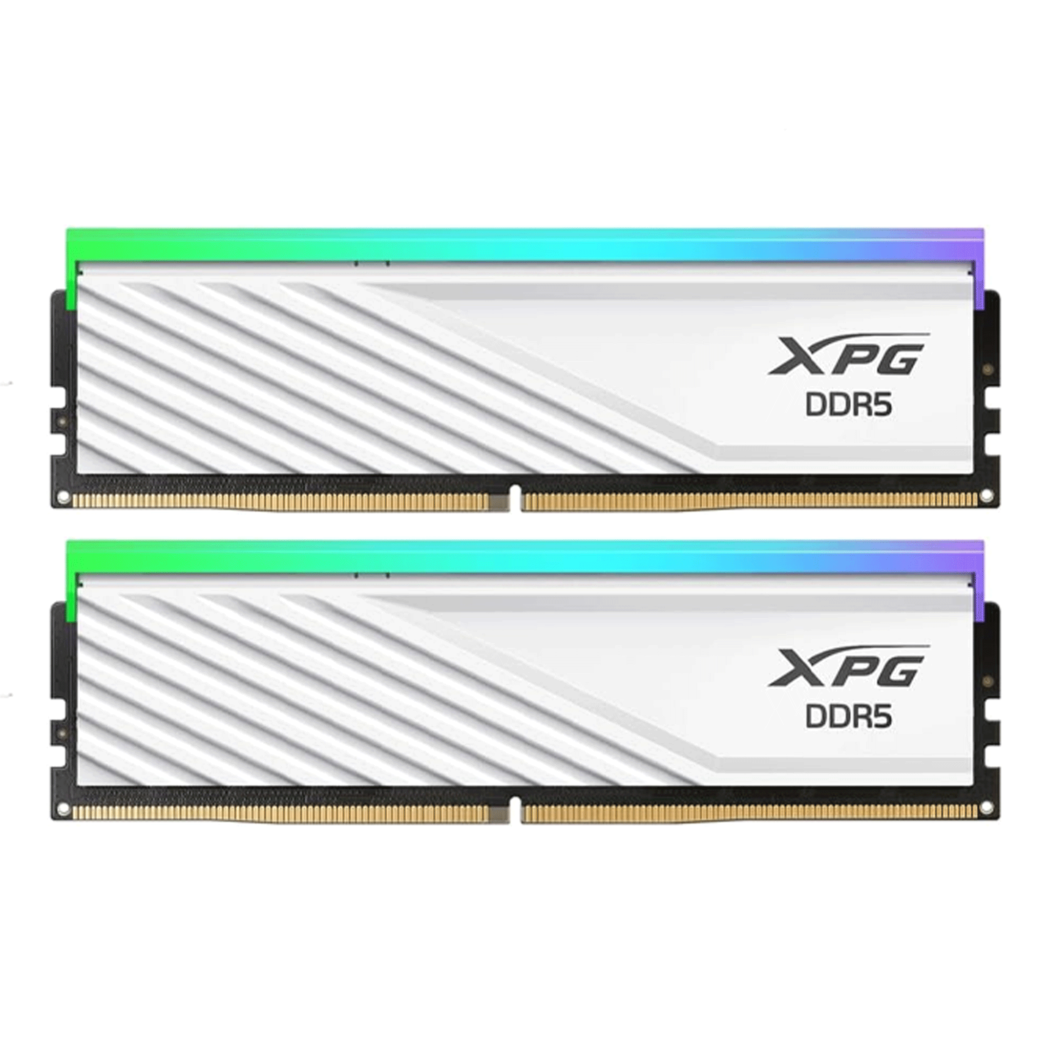 Ram Adata XPG Lancer Blade RGB White 32GB | 16x2, DDR5, 6000MHz (AX5U6000C3016G-DTLABRWH)