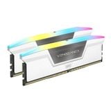  Ram Corsair Vengeance RGB White 32GB | 2 x 16GB, DDR5, 6000MHz (CMH32GX5M2E6000C36W) 