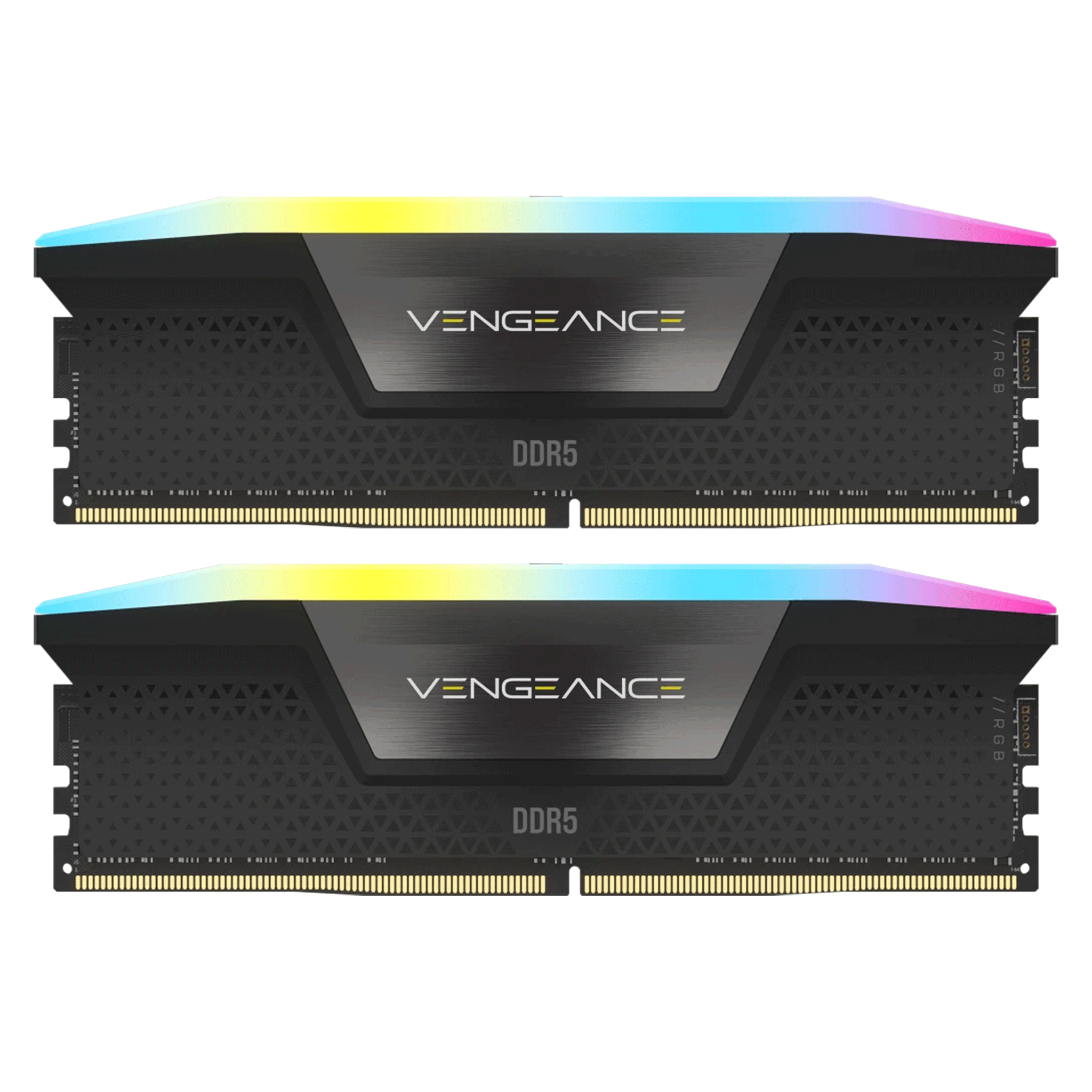 Ram Corsair Vengeance RGB Black 32GB | 16GB x 2, DDR5 5600MHz (CMH32GX5M2B5600C40K)