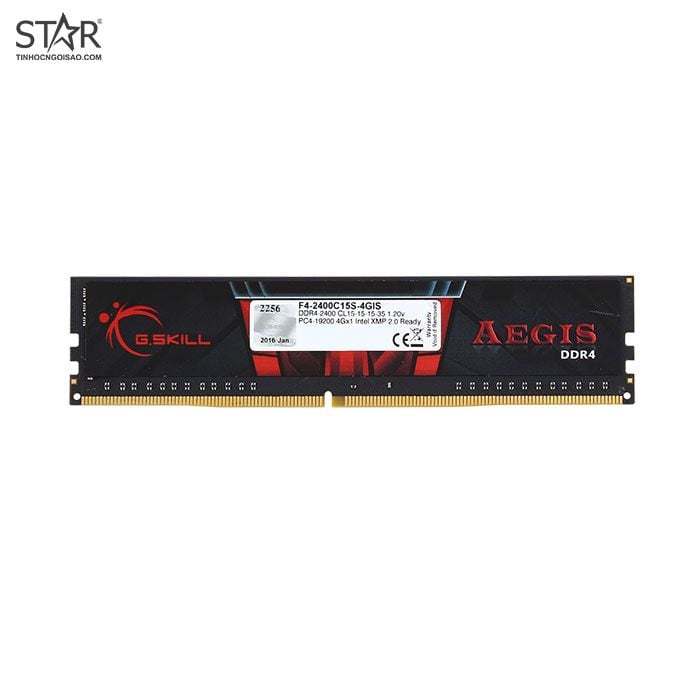 Ram DDR4 Gskill 4GB 2400Mhz Aegis (F4-2400C17S-4GIS)