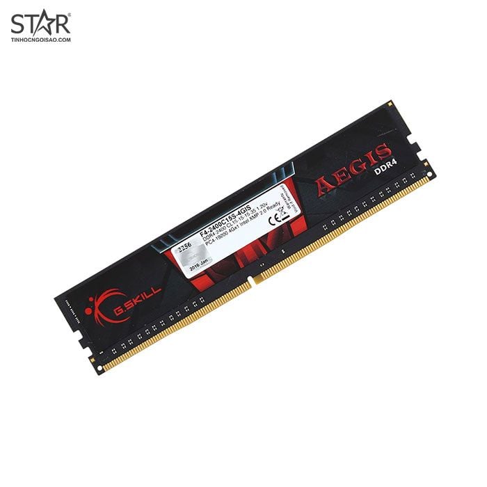 Ram DDR4 Gskill 4GB 2400Mhz Aegis (F4-2400C17S-4GIS)