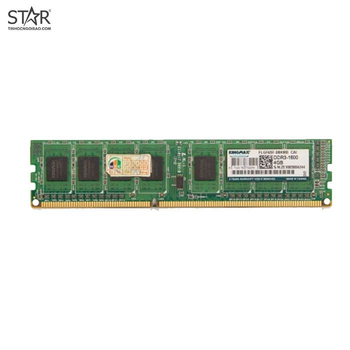 Ram DDR3 4GB bus 1333 Kingmax Cũ