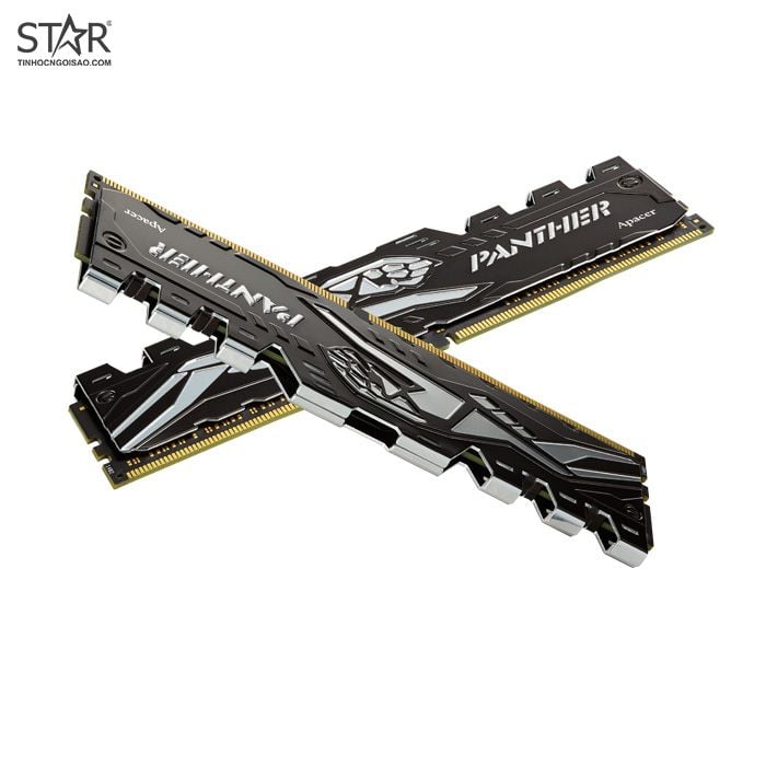 Ram DDR4 Apacer 16GB 3200Mhz OC Panther-Golden w/HS RP Tản Nhiệt