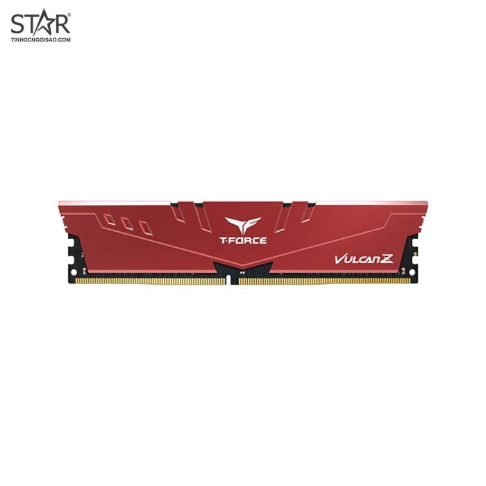 Ram DDR4 TeamGroup T-Force Vulcan Z 16GB 3200Mhz Red (TLZRD416G3200HC16F01) Tản Nhiệt