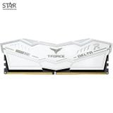  Ram DDR5 TEAMGROUP 32G/6000 T-Force Delta White RGB (2x16GB) Tản Nhiệt (FF4D532G6000HC38ADC01) 